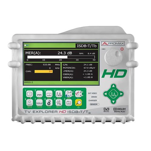 Stromnetz-Analysator - EXPLORER HD ISDB-T/Tb - PROMAX ELECTRONICA - Redox / Benchtop