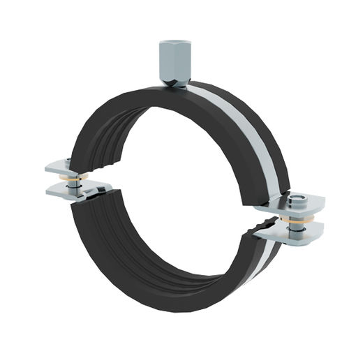 Schlauchschelle / galvanisiertem Stahl - IKKS series - INKA FIXING SYSTEMS - Schrauben / Dichtung / schwingungsresistent