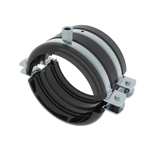 Schlauchschelle / galvanisiertem Stahl - IKSSK series - INKA FIXING SYSTEMS - mit Drehzapfen / korrosionsbeständig / Dichtung