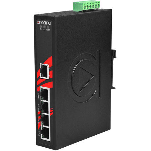 Ethernet-Switch / unmanaged - LNP-0500-T - Antaira Technologies - smart / 5 Ports / Gigabit-Ethernet