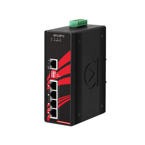 Ethernet-Switch / unmanaged - LNP-0500G-bt-24-T - Antaira Technologies - 5 Ports / Gigabit-Ethernet / Gigabit