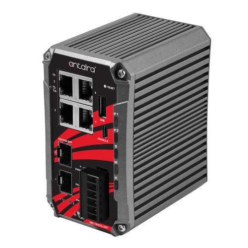 Ethernet-Switch / managed - LMX-C602G-SFP-T-V2 - Antaira Technologies - 6 Ports / Netzwerkschicht 3 / Gigabit-Ethernet