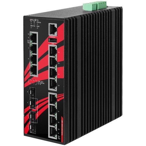 Ethernet-Switch / managed - LMX-1604G-4XS - Antaira Technologies - 16 Ports / Netzwerkschicht 3 / Gigabit-Ethernet