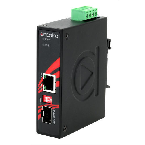 Protokollwandler - IMP-C1000-SFP-T - Antaira Technologies - Drehzahl / Gigabyte Medium / Temperatur