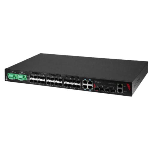 Ethernet-Switch / managed - LMX-3228G-10G-SFP-DD - Antaira Technologies - 32 Ports / Gigabit-Ethernet / Gigabit