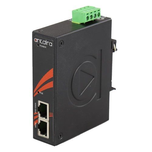 PoE-Injektor / IEEE 802.3at - INJ-C200G-bt-T - Antaira Technologies - IEEE 802.3bt / IEEE 802.3af / für DIN-Schiene