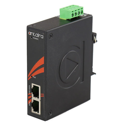 PoE-Injektor / IEEE 802.3at - INJ-0200G-60-24-T - Antaira Technologies - IEEE 802.3bt / IEEE 802.3af / für DIN-Schiene