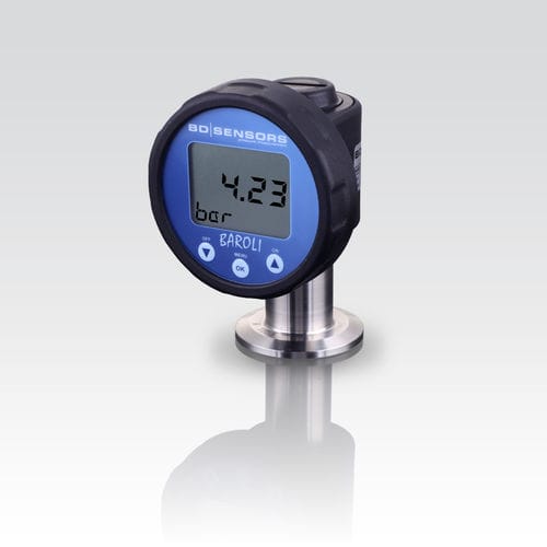 Differential-Manometer - BAROLI 02P - BD|SENSORS GmbH - mit LCD-Display / Gewinde / Edelstahl