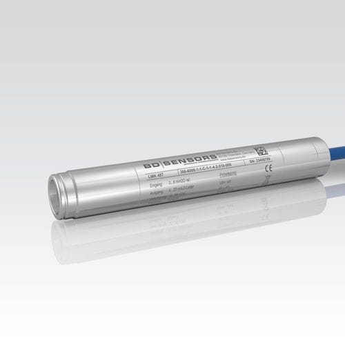Hydrostatischer Füllstandsensor - LMK 487 - BD|SENSORS GmbH - für Flüssigkeiten / für Tanks / zur Füllhöhenkontrolle