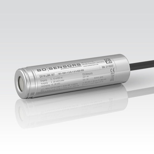 Hydrostatischer Füllstandsensor - LMK 307 - BD|SENSORS GmbH - für Wasser / für Kraftstoff / für Öl