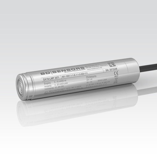 Hydrostatischer Füllstandsensor - LMP 307i - BD|SENSORS GmbH - für Wasser / für Kraftstoff / für Öl