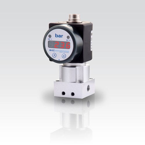 Elektronischer Druckschalter - DS 233 - BD|SENSORS GmbH - Differential / M12-Steckverbinder / Gewinde