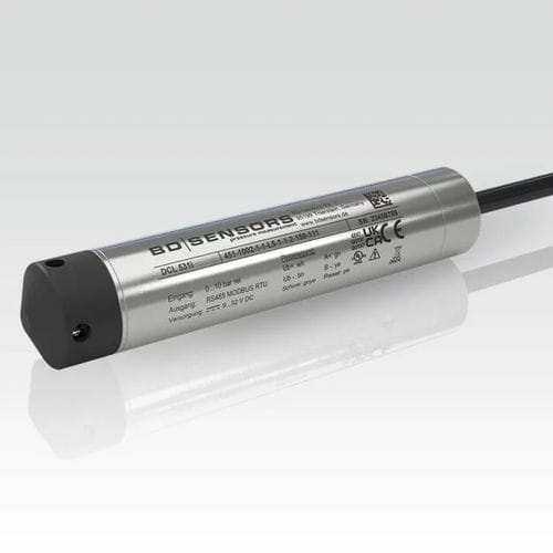 Hydrostatischer Füllstand- und Tiefensensor - DCL 531i - BD|SENSORS GmbH - für Kraftstoff / für Wasser / für Öl