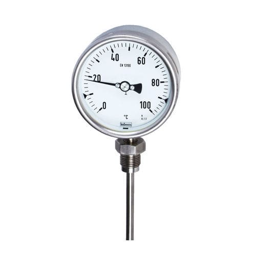 Bimetall-Thermometer - FA2400 - LABOM Mess- und Regeltechnik GmbH - mit Zifferblatt-Anzeige / Tauchfühler / Industrie