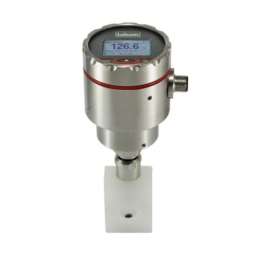 Temperaturmessumformer für Wandmontage - GV4 Clamp-on - LABOM Mess- und Regeltechnik GmbH - Pt100 / digital / für Rohre