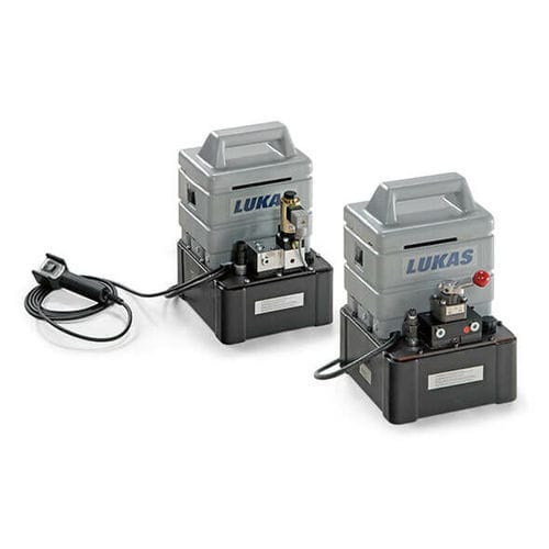 Hydraulikaggregat mit Elektromotor - PO 4 series - LUKAS Hydraulik GmbH - Hochdruck / für mobile Arbeitsmaschinen / kompakt