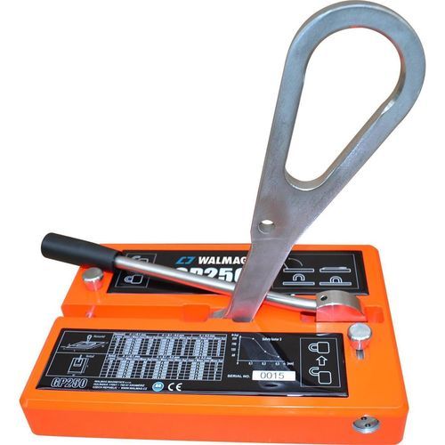 Manuell geschalteter Permanent-Lasthebemagnet - GP 250 - WALMAG MAGNETICS - für Kran / Umschlag / kompakt