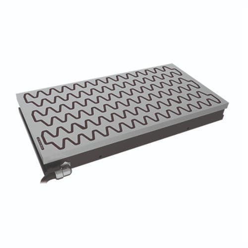 Rechteckige Elektro-Magnetspannplatte - ELMGW series - WALMAG MAGNETICS - für Werkzeugmaschinen / zum Schleifen / mit paralleler Polteilung