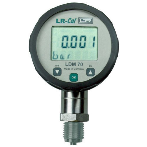Digitales Manometer - LDM 70-K50 - DRUCK & TEMPERATUR Leitenberger GmbH - Gewinde / Edelstahl / elektronisch