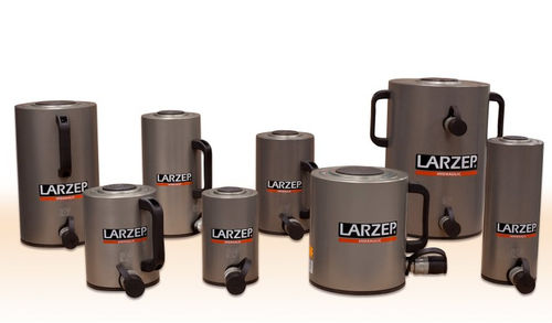 Hydraulikzylinder - xDAH series - Larzep - doppeltwirkend / Aluminium / Hohlkolben
