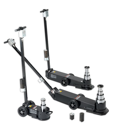 Hebebock auf Rollen - HN series - Larzep - hydraulisch / teleskopisch / Stahl