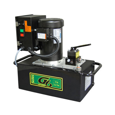 Hydraulikaggregat mit Elektromotor - G6 series - SIMPLEX - mobil