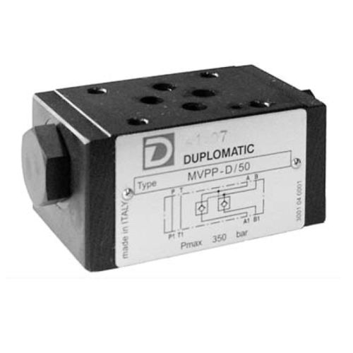 Vorgesteuertes Rückschlagventil - MVPP series - Duplomatic Oleodinamica - kompakt / Federdruck