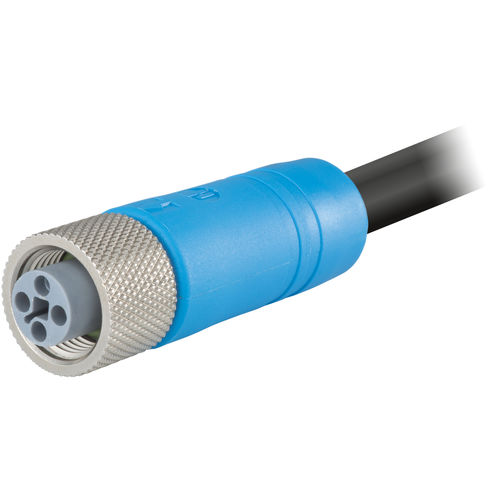 Steckverbinder für Kabel - A712-TFS043 series - HUMMEL - Stromversorgung / DIN / zirkulär