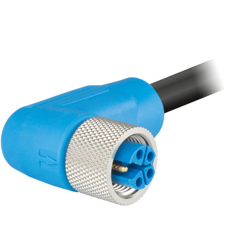 Steckverbinder für Kabel - A712-SFA313UP series - HUMMEL - Stromversorgung / Winkel / Steckdose
