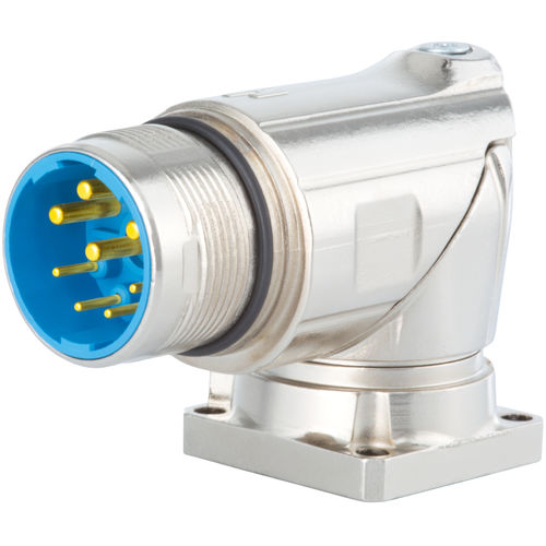 Hybrid-Steckverbinder - 7.639.100.000 - HUMMEL - zirkulär / steckbar / Flansch