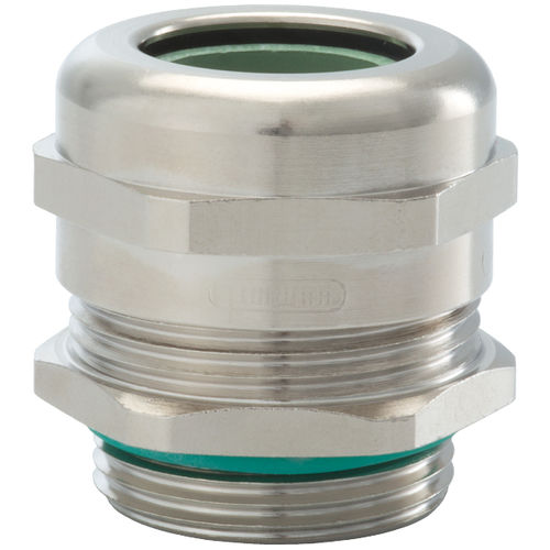 Kabelverschraubung / vernickeltes Messing - HSK-M-PVDF - HUMMEL - IP68 / IP69K / metrisch