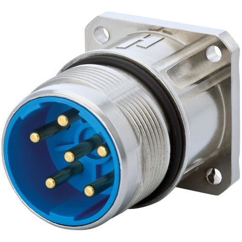 Hybrid-Steckverbinder - 7.605.000.000 - HUMMEL - zirkulär / steckbar / Flansch