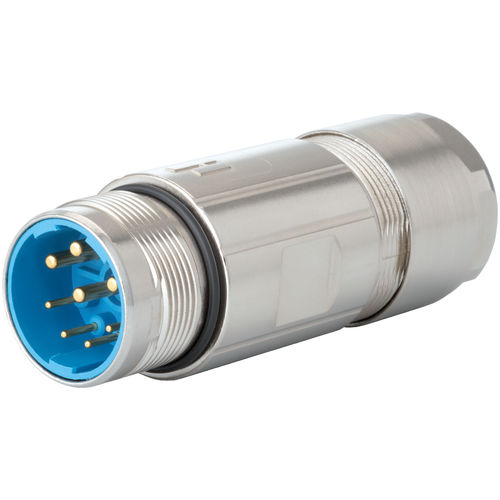 Stromversorgungs-Steckverbinder - 7.56 series - HUMMEL - zirkulär / steckbar / M23
