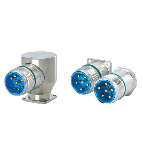 Steckverbinder für Paneele - 7.6 series - HUMMEL - Stromversorgung / DIN / Winkel