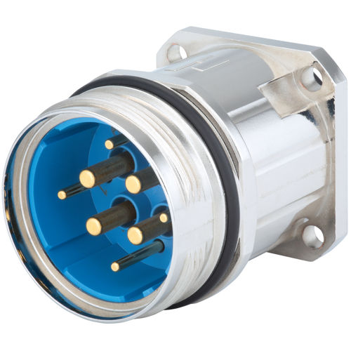 Platten-Steckverbinder - 7.740.043.000 - HUMMEL - Stromversorgung / zirkulär / Crimp