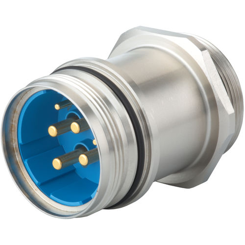 Platten-Steckverbinder - 7.742.023.000 - HUMMEL - Stromversorgung / zirkulär / Crimp
