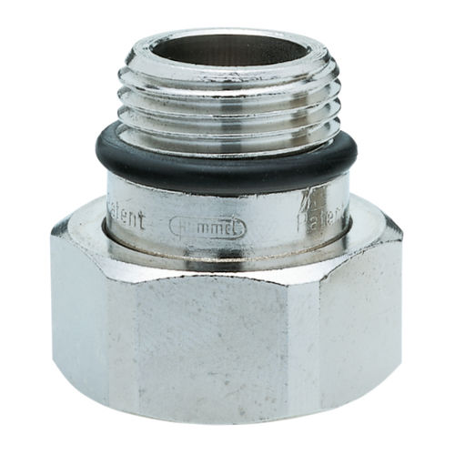 Hydraulikanschluss - 2 908 3412 01 - HUMMEL - Gewinde / vernickeltes Messing