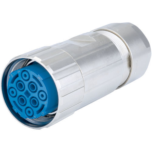 Elektrokabel-Steckverbinder - 7.71 series - HUMMEL - Stromversorgung / Steckdose / mit Schraubverriegelung