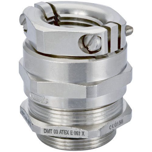 Kabelverschraubung / vernickeltes Messing - HSK-MZ-PVDF-Ex - HUMMEL - IP68 / IP69K / ex-geschützt