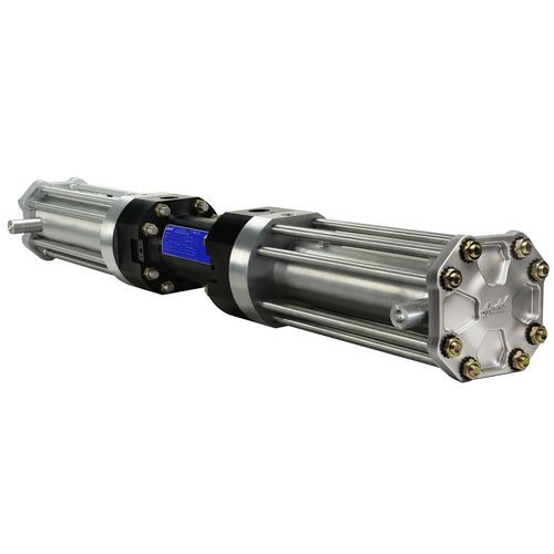 Kolben-Druckbooster - H24 series - Haskel - für Hydraulik / Wasserstoff / geschmiert