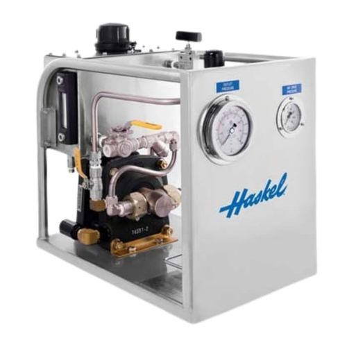 Test-Pumpenaggregat - Test Pac - Haskel - Kolben / für Gas / luftbetrieben