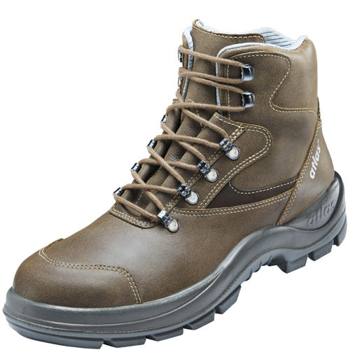 Rutschfeste Sicherheitsschuhe - Nevada 580 - Atlas - stichfest / Leder / S2
