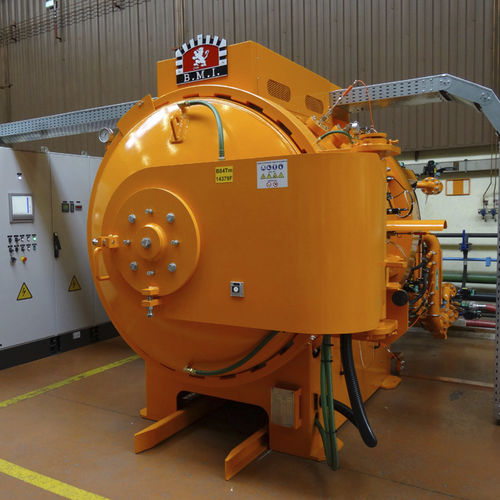 Drehtrommel Ofen - B8_T - B.M.I. Fours Industriels - Glüh / Sinter / Härte