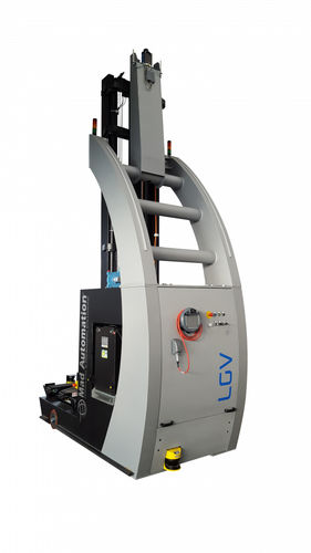 LGV-Gabelstapler - MAD-7500 - Mad Automation Srl - mit Verbrennungsmotor / Präzision / für Palette