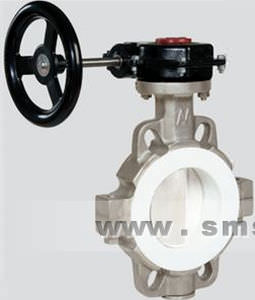 Absperrklappe - T-KV.W1320 series - SMS-TORK - manuell / Edelstahl / für hochviskose Flüssigkeiten