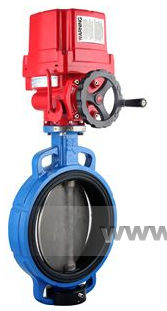 Absperrklappe - T-EAV800 series - SMS-TORK - elektrisch betrieben / Steuerung / für Heißwasser