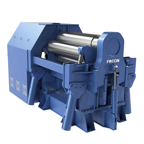 4-Walzen-Rundbiegemaschine - 4HEP - Faccin Group - elektrisch / hydraulisch / mit Auswerfer