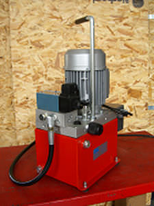 Pedalbetriebene Hydraulikpumpe - 240 series - SML - mit Elektromotor