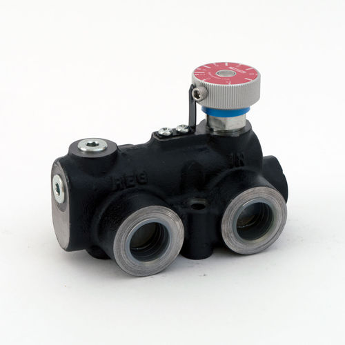 Stromteiler mit variabler Priorität - 2FV2V - Webtec - Stahl / Gusseisen