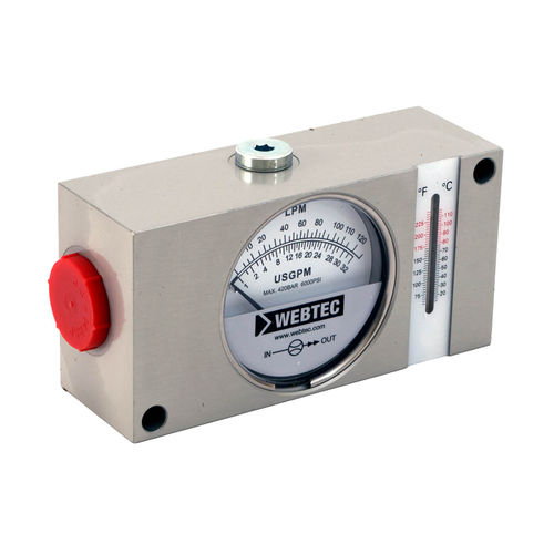 Durchflussanzeiger - FI750 series - Webtec - Zeiger / Inline / für Ventil